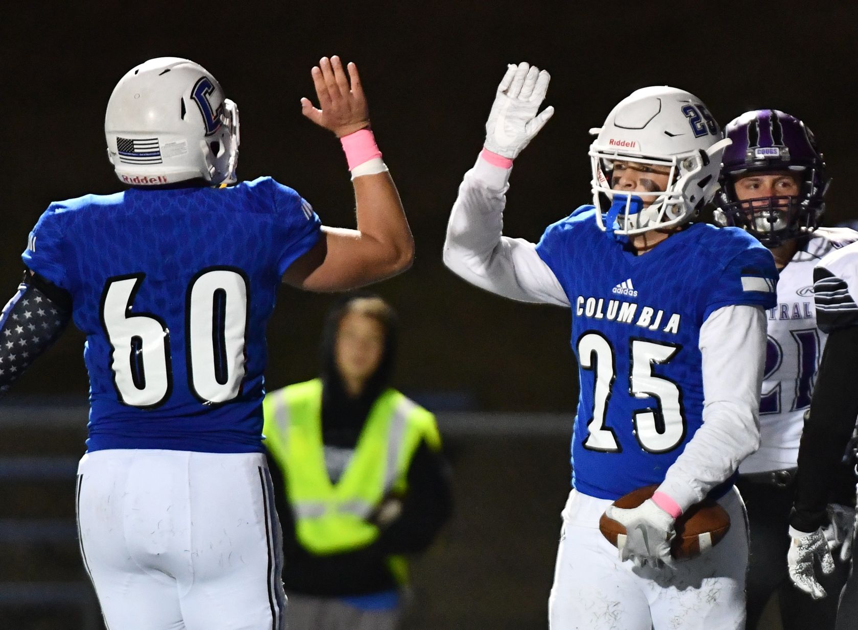Breese Central at Columbia football
